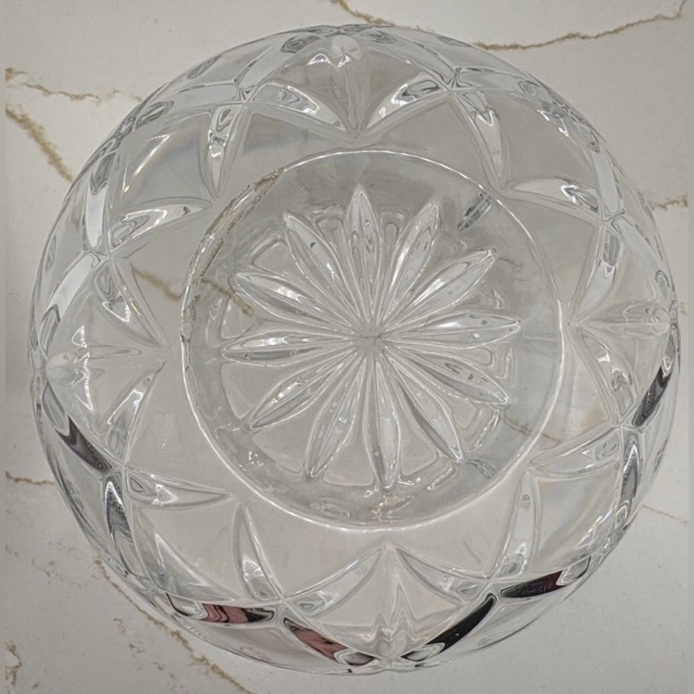 Lady Anne Rose Bowl 5.75” from Gorham Full Lead Crystal Made in Czech Republic - Picture 4 of 7